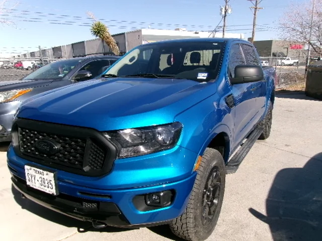 Ford Ranger after repair