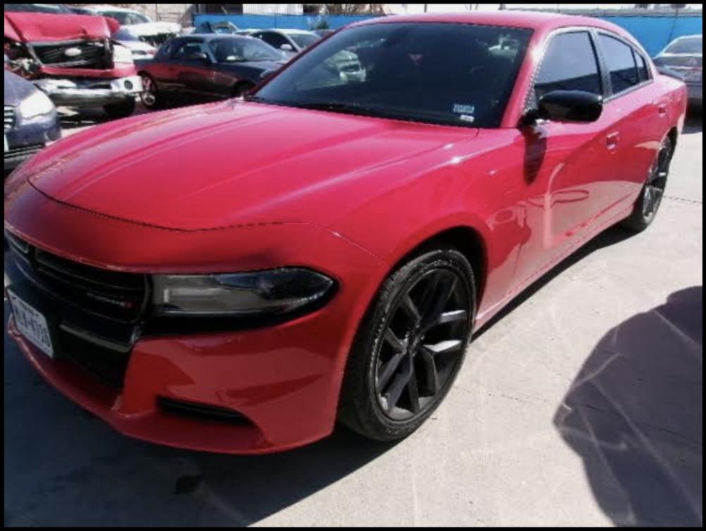 Red Dodge Charger